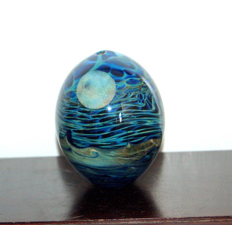 Early John Lewis 1971 Studio Art Glass Moon Bottle Vase / | Etsy