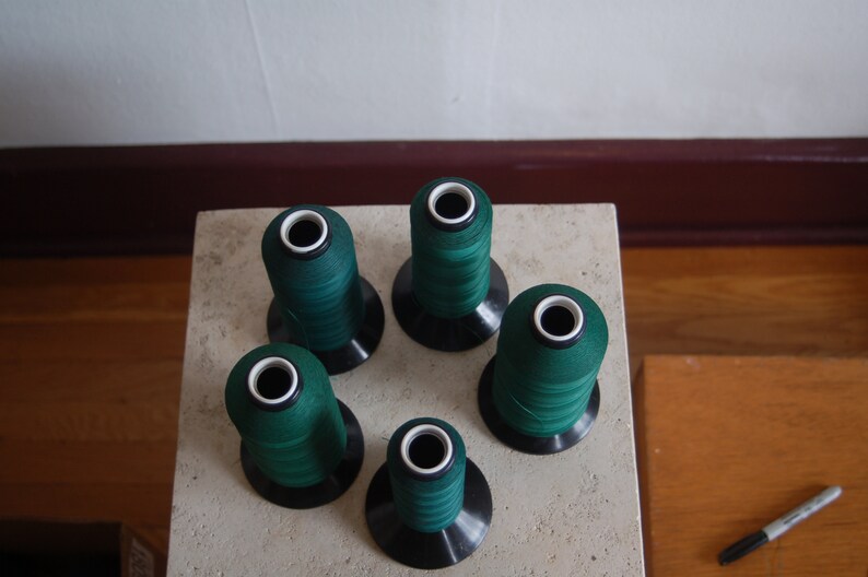 Two 12 Full ~ Vaughan Bros Shamrock Sunguard Anti-Wick ~ 1 Full Open 8 oz Spools ~ UVR Bonded Polyester 16 ~ B92 Two 78 Full Inc