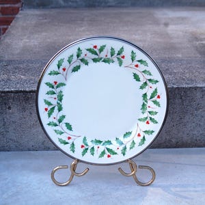 Lenox holly salad plates - Etsy 日本