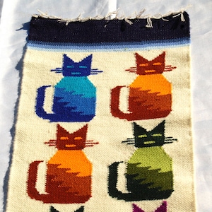 Vintage Peruvian Tapestry - Etsy