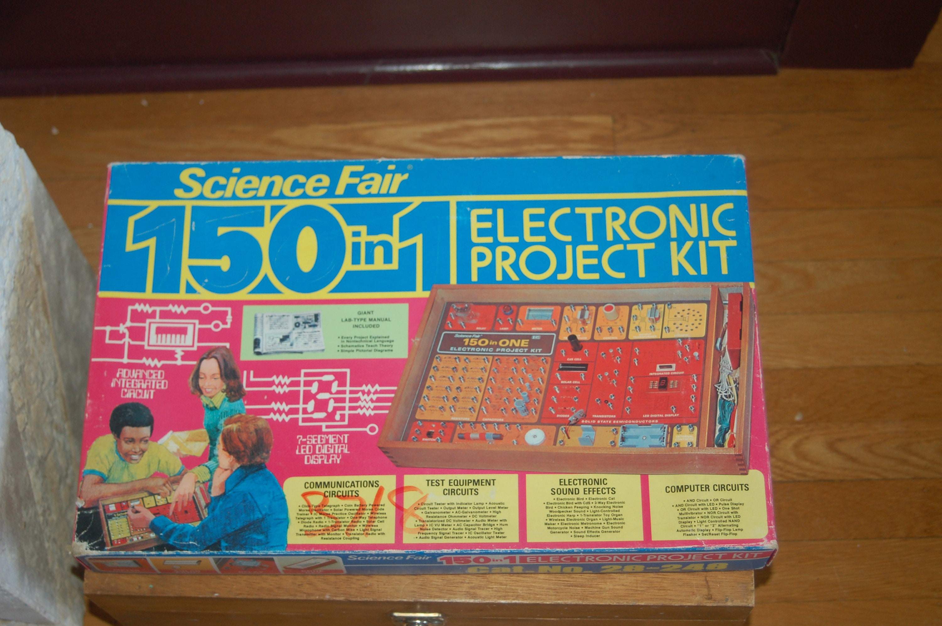 Radio Shack 150 in 1 Science Fair Electronic Project Kit Etsy