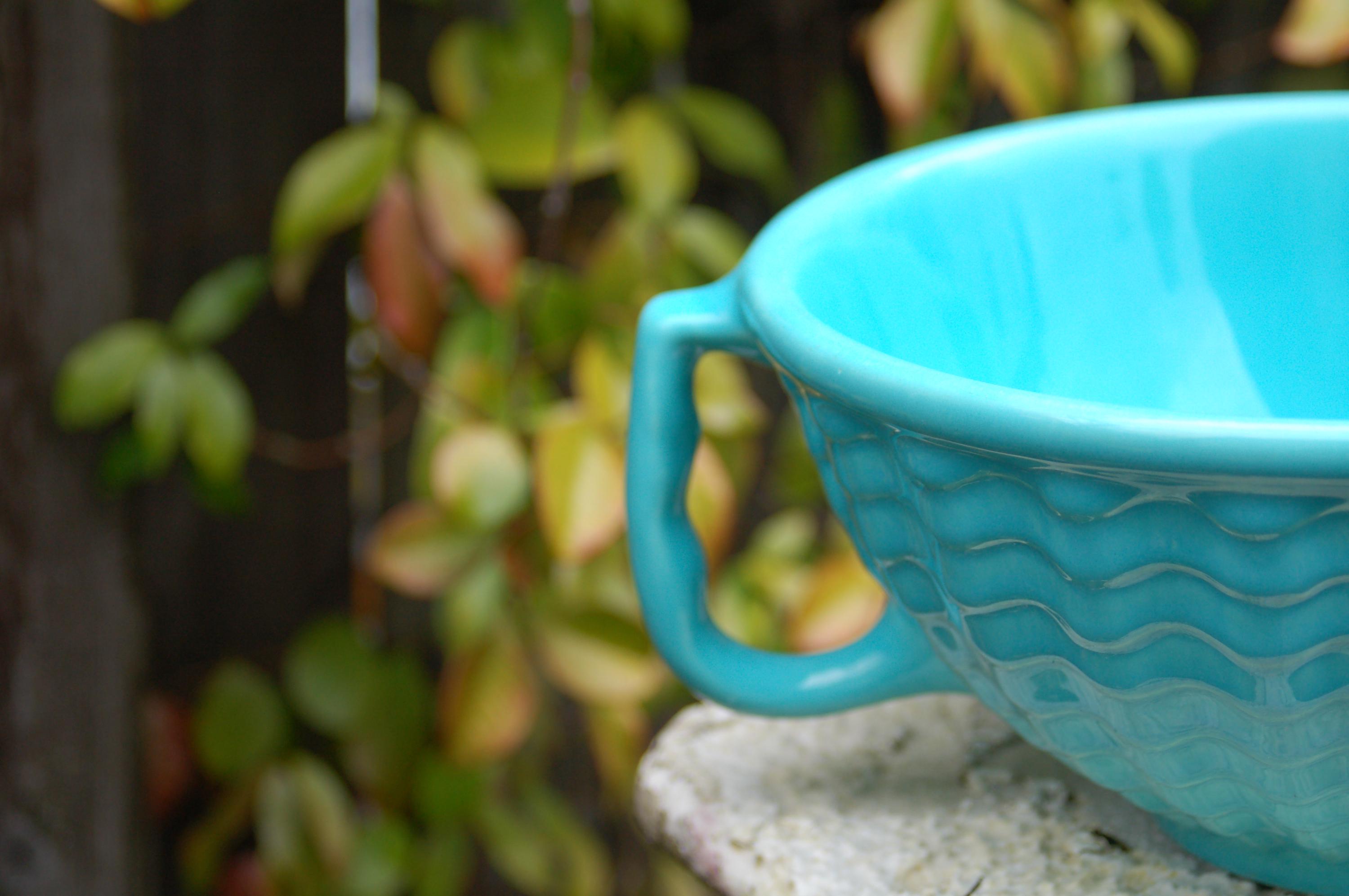 1930's Tropico Pottery Gladding Mcbean Cocinero Blue Turquoise ...