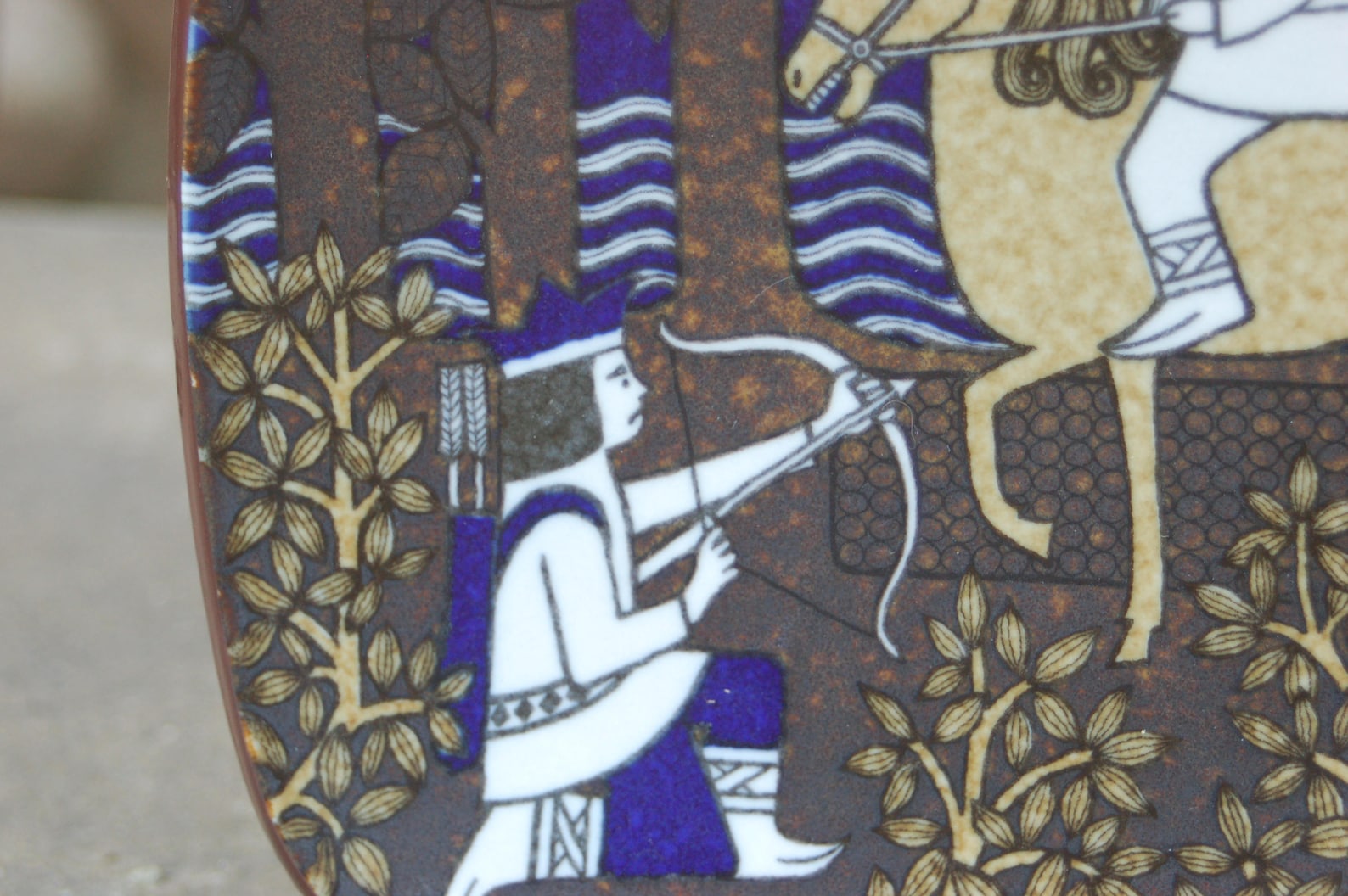 Joukahainen Shoots the Horse Arabia of Finland 1982 Finnish Etsy