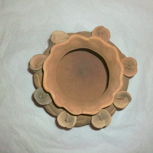 Earthenware Lily Bowl by Mexican Folk Artists Teodora Blanco 1928 1980 and son Luis Blanco image 4