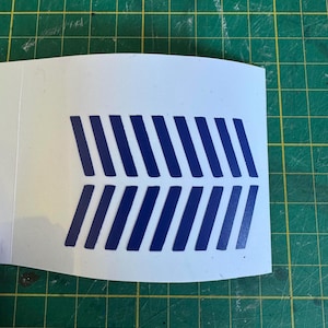 Clone Trooper Tube Stripe Vinyl Transfers
