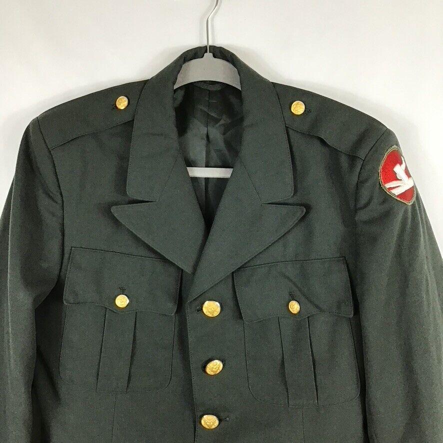 Vietnam War Era US Army Men's Uniform Coat 38R 84th Division of ...