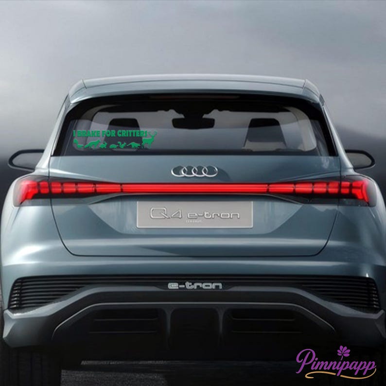 Multiple Window Decals I Brake for Critters Vinyl Decal,car/bumper/window Decal,customizable ...