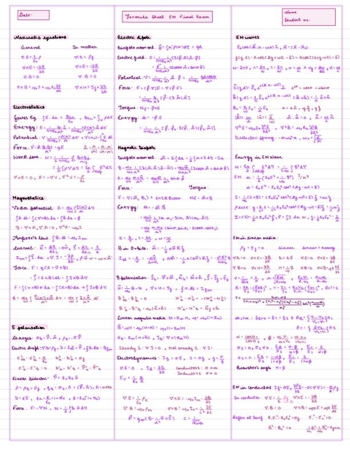 Goodnotes Digital Notebook Templates, Ruled and Columned PDF for Study ...