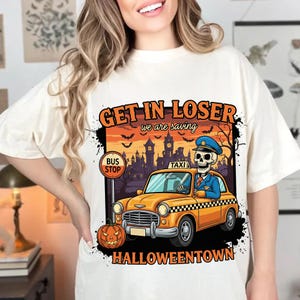 Halloween png, Spooky Season png, Halloween pumpkin png, Get in Loser, Vintage Halloween png, Retro Halloween, Funny Halloween png, Fall png