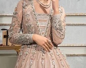 Bridal Lehenga Hand Embellished Raw Silk Lehengas for Women with Embroidered Dupatta