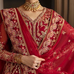 Lehenga Choli, Formal Dress for Weddings and Parties, Hand Embroidered Organza Bridal Lehenga, Indian Wedding Outfit, Bollywood Style