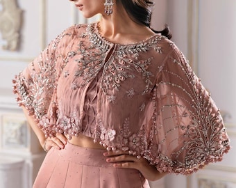 Sari Indien Naali Soie Prêt à Porter Rouge Et Dore Sari Indien