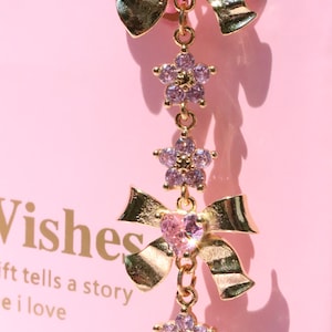 Ribbon Bracelet, Bracelet, Gold Plated Bracelet