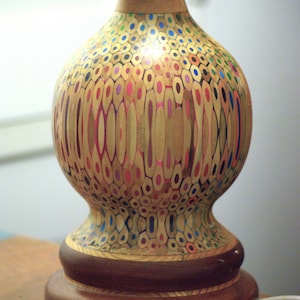 Pencil Lamp Handmade