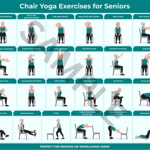30 Chair Yoga Exercise in our Guide for Seniors Wheelchair Users Home Balance Stability 30Day Challenge Workout Physical Therapy Pilates PDF image 2