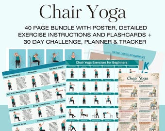 Wyzwanie jogi na krześle 1 Ćwiczenie dla seniorów poruszających się na wózkach inwalidzkich Dom opieki Równowaga Stabilność 30-dniowe wyzwanie samodoskonalenia Fizjoterapia PDF