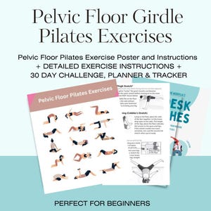 19 Beckenboden Gürtel Pilates Übung Schweizer Stabilität FitBall Ball Workout 30Tage 12 Wochen Selbst Herausforderungs Übung Zuhause Physiotherapie PDF