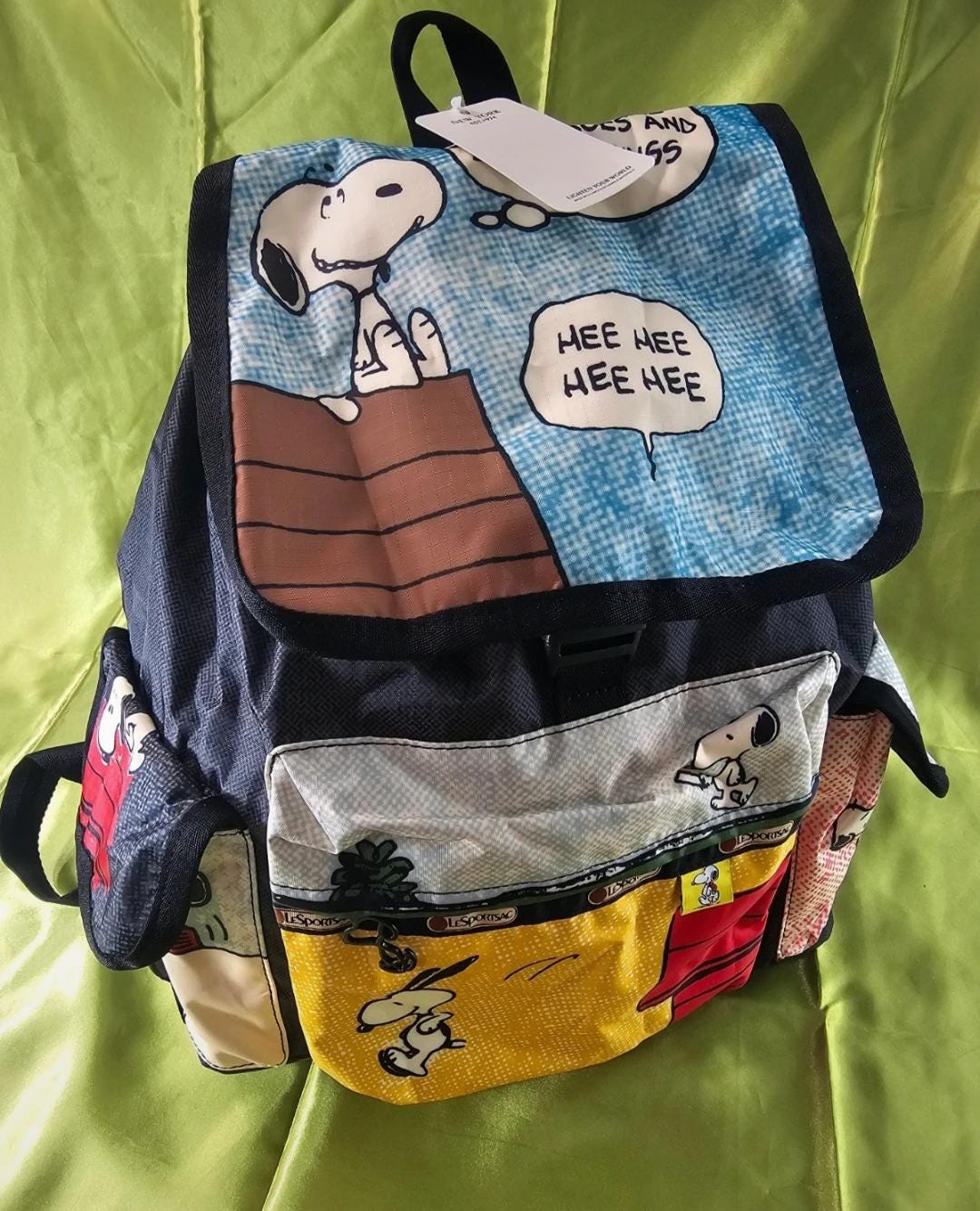 Limited Edition Peanuts Snoopy Voyager Backpack, Lesportsac  display picture 3