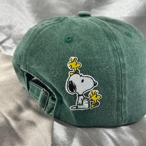 Green Snoopy Vintage Cap, fast delivery