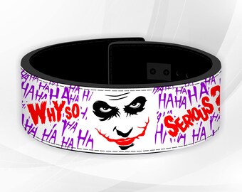 Cinturón de levantamiento de pesas Joker - Cinturón de gimnasio de cuero para levantamiento de pesas y sentadillas