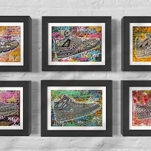 Carte postale sneakers