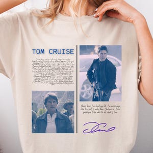 Camiseta gráfica de Tom Cruise: Maverick y Glen Powell