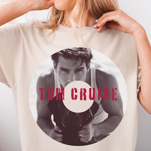 Tom Cruise Graphic Tee: Maverick & Movie Fan Shirt