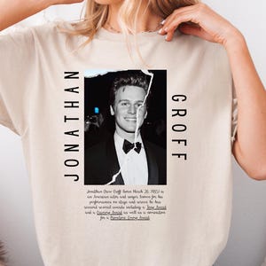 Camiseta de Jonathan Groff, camiseta de Jonathan Groff, sudadera con capucha de Jonathan Groff, camiseta de Glee