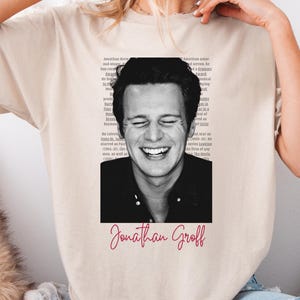 Camiseta de Jonathan Groff, camiseta de Jonathan Groff, sudadera con capucha de Jonathan Groff, camiseta de Glee