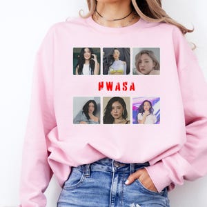 Hwasa Mamamoo Graphic Tee: Kpop Fan Merch