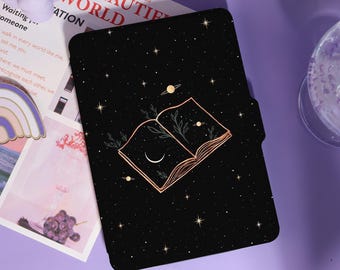 Funda para Kindle con diseño de cielo estrellado y astronomía, nueva funda para Kindle Paperwhite 12.º, Paperwhite de 6'', 6.8'' y 7'', funda moderna para Kindle 10/11/12 de 2025