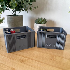 The Power Pub Beer Crate Batteries Organizer Box