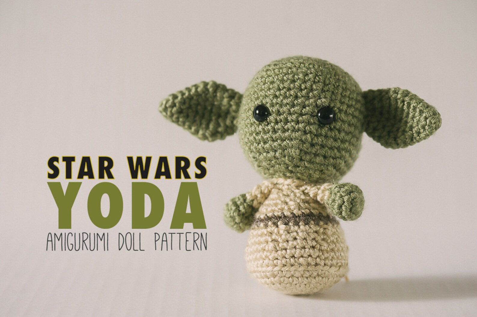 Йода амигуруми схемы
