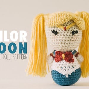 Sailor Moon Amigurumi Doll  // Manga Crochet Pattern // Instant Download