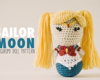 Sailor Moon Amigurumi Doll  // Manga Crochet Pattern // Instant Download