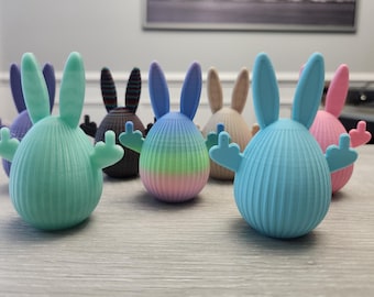 3D-utskrivna påskägg med långfinger: Vuxengåva
