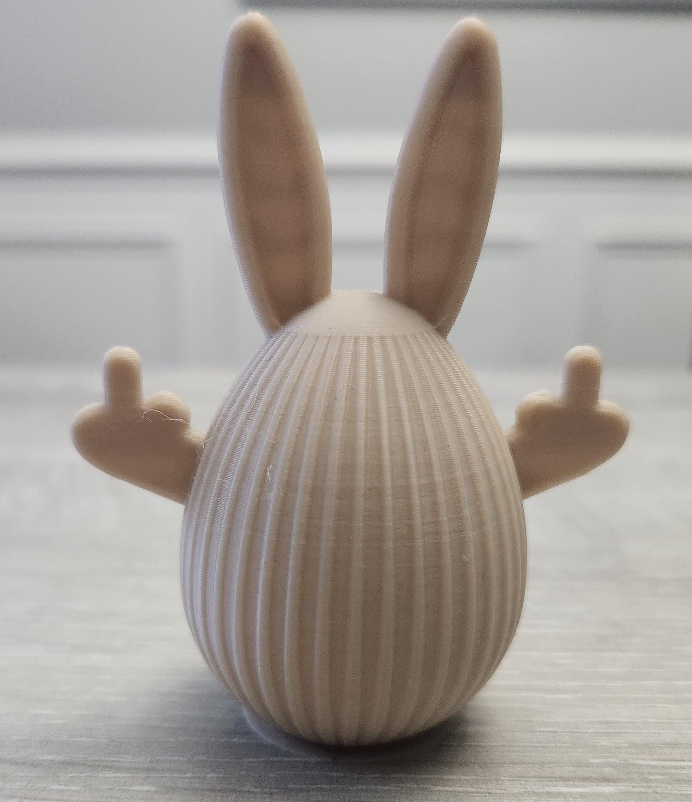 Huevos De Pascua Del Dedo Medio – Regalo De Broma Impreso En 3D Para Adultos, Gradiente Rojo-dorado, Sorpresa Divertida Para Fiestas
