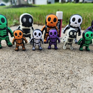 Halloween skeleton fidget toy