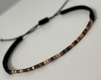 Custom Morse Code Bracelet: Personalized Hidden Message Jewelry, Memorial Stacking Gifts