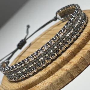 925 Silver Custom Name or Word Morse Code Bracelets for Women, Personalized Hidden Message Friendship Bracelets, Memorial Sympathy Gifts Her