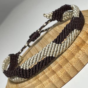 Surfer Bracelet for Men and Women, Hippie Stacking Bracelets For Men, Waterproof Cotton Bracelet, Macrame Bracelet, Boho Summer Jewelry Gift