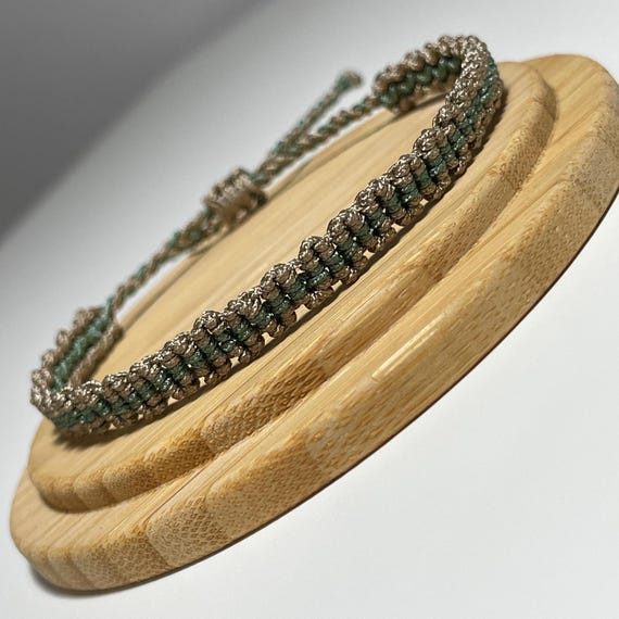 Macrame Waterproof Surfer Bracelet: Bohemian Woven Cotton