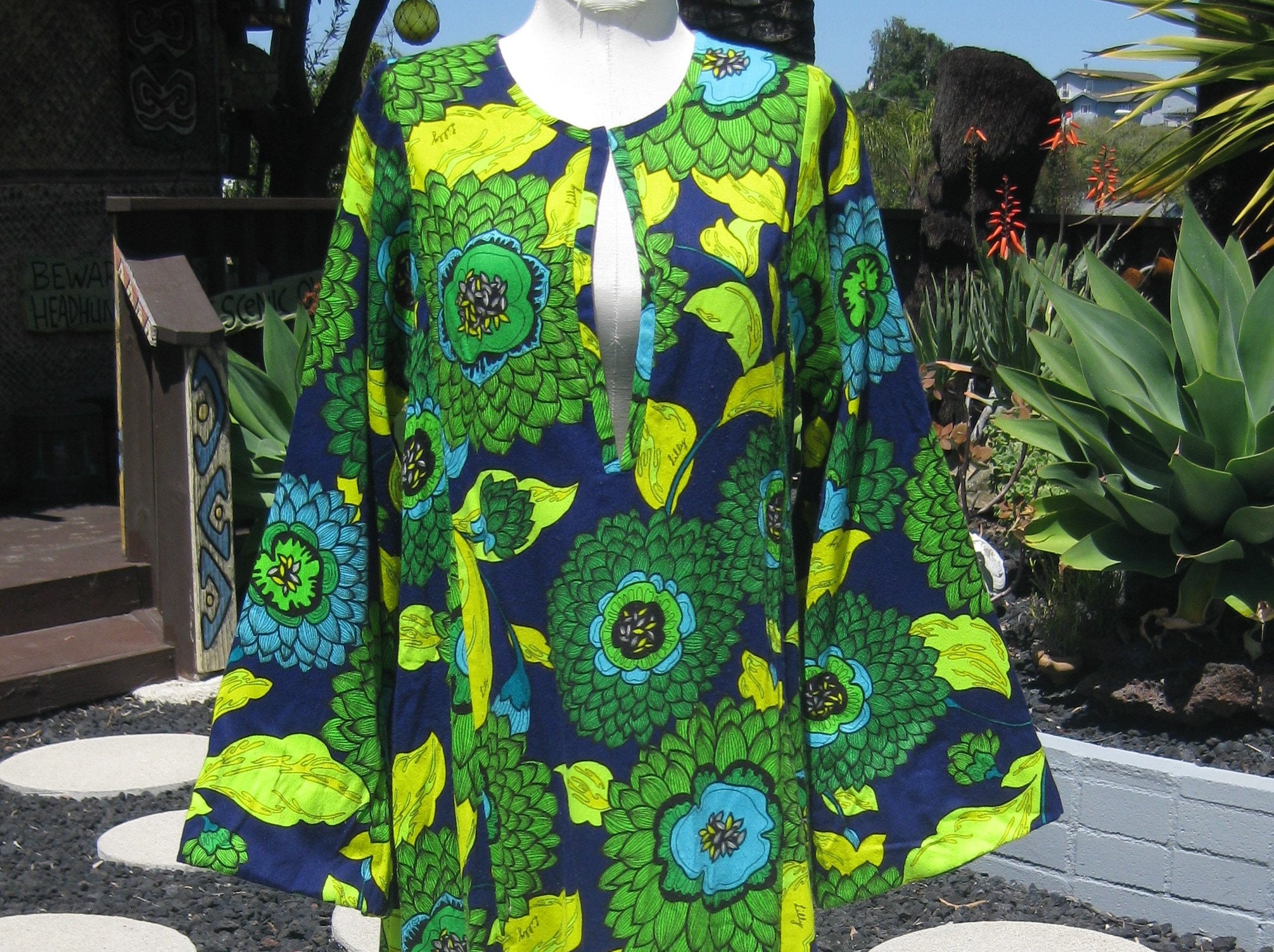 1960s The Lilly, Lilly Pulitzer Maxi In A RARE Dark Color Scheme ...