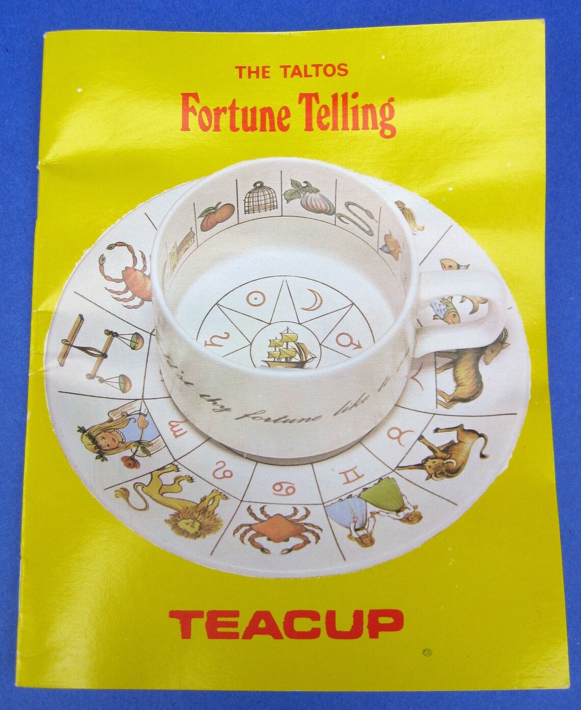 Vintage Fortune Telling Gypsy Witch Exotic Tea Cup and Saucer Etsy