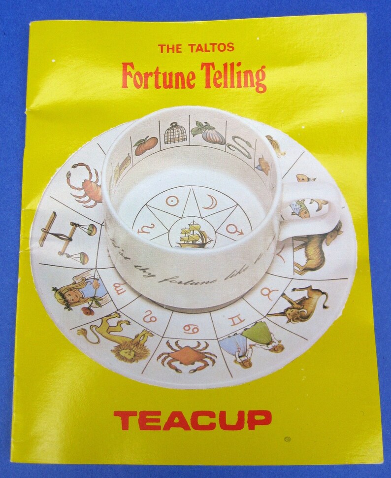 Vintage Fortune Telling Gypsy Witch Exotic Tea Cup and Saucer Etsy