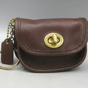 Vintage Coach Mini Key Fob - Etsy