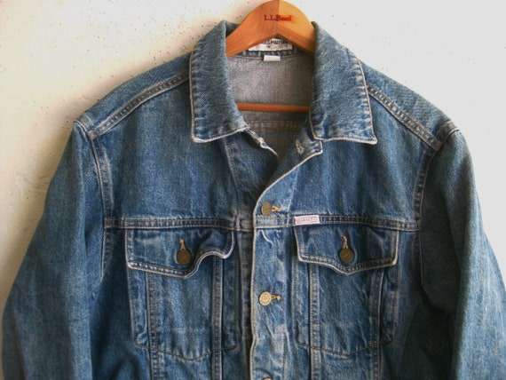 Vintage 80s Georges Marciano GUESS Denim Blue Jea… - image 2