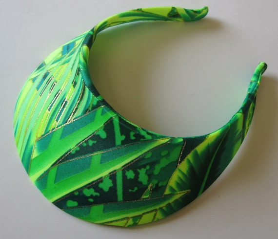Vintage 80s Carabella Nylon Spandex Tropical Green