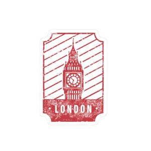 Adesivi ispirati a Londra