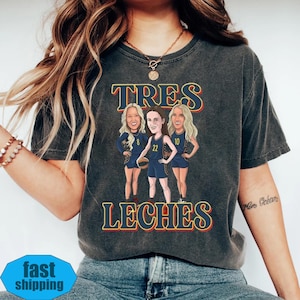 Indiana Fever Trio Unisex T-Shirt: Trend Tres Leches Basketball Tee